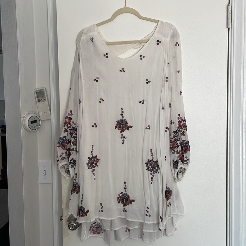 Embroidered dress FREE PEOPLE